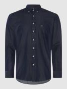 Fynch-Hatton Regular Fit Freizeithemd aus Oxford in Marine, Größe S