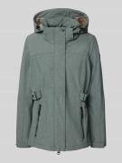 G.I.G.A. DX Jacke mit Kapuze in Petrol Melange, Größe 38