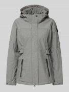 G.I.G.A. DX Jacke mit Kapuze in Dunkelblau Melange, Größe 36