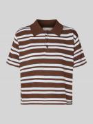 Neo Noir Regular Fit Poloshirt mit Woll-Anteil Modell 'Mulann' in Dunk...