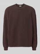 American Vintage Oversized Sweatshirt mit gerippten Abschlüssen Modell...