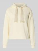 Pieces Regular Fit Hoodie aus Baumwoll-Mix Modell 'CHILLI' in Offwhite...