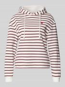 Pieces Loose Fit Hoodie aus Baumwoll-Mix Modell 'CHILLI' in Ecru, Größ...