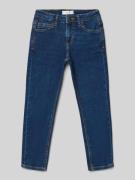 Mango Jeans mit 5-Pocket-Design in Blau, Größe 116