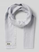 Drykorn Schal mit Leinen-Anteil Modell 'PLINA' in Hellblau, Größe 1