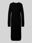 Pieces Strickkleid mit Ballonärmel Modell 'MAGGY' in Black, Größe XS