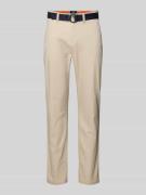 MCNEAL Stoffhose mit französischen Eingrifftaschen in Kitt, Größe 106