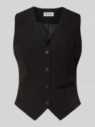 Pieces Slim Fit Anzugweste mit angedeutete Taschen Modell 'BOZZY VEST'...