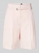 BOSS Relaxed Fit Shorts mit Gürtel Modell 'Taleda' in Hellrosa, Größe ...