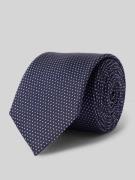 HUGO Seidenkrawatte mit Strukturmuster in Flieder, Größe 1