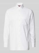 OLYMP Modern Fit Business-Hemd mit Knopfleiste in Ecru, Größe 39