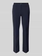 Cambio Flared Stoffhose in verkürzter Passform Modell 'FARAH' in Marin...