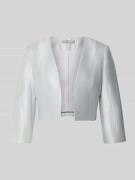 Christian Berg Cocktail Bolero mit 3/4-Ärmel in Hellgrau, Größe 32