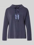 s.Oliver BLACK LABEL Loose Fit Sweatshirt aus Modal-Mix in Rauchblau, ...