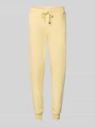 Christian Berg Woman Sweatpants mit elastischem Bund in Hellgelb, Größ...