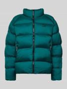 PUMA PERFORMANCE Steppjacke mit Label-Print in Dunkelgruen, Größe L