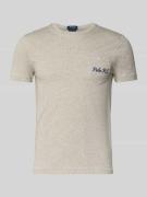 Polo Ralph Lauren Regular Fit T-Shirt aus reiner Baumwolle in Hellgrau...