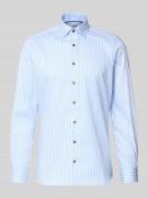 OLYMP Level Five Slim Fit Businesshemd aus Baumwoll-Mix mit Haifischkr...
