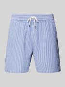 Polo Ralph Lauren Underwear Badehose aus Baumwoll-Mix in Hellblau, Grö...