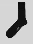 Falke Socken mit Label-Print im 3er-Pack in Black, Größe 39/40