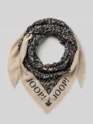 JOOP! Schal mit Allover-Animal-Print Modell 'Aira' in Aqua, Größe 1