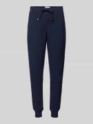 Christian Berg Woman Sweatpants mit elastischem Bund in Dunkelblau, Gr...
