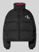 Calvin Klein Jeans Jacke mit Logo-Print in Black, Größe L