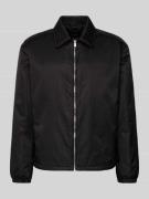 BOSS Regular Fit Blouson mit Logo-Muster Modell 'H-CRESTELL' in Black,...