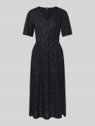 Pieces Tailliertes Freizeitkleid aus reiner Viskose Modell 'TALA' in M...