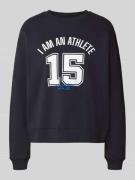 Marc O'Polo Denim Relaxed Fit Sweatshirt aus reiner Baumwolle in Marin...