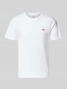 Levi's® T-Shirt mit Label-Stitching in Weiss, Größe L