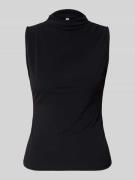 Pieces Shaped Fit Shirt ohne Ärmel Modell 'MADISON' in Black, Größe L