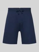 Christian Berg Men Shorts mit elastischem Bund in Marine, Größe L