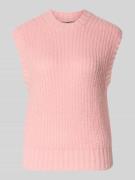 OPUS Pullunder mit Woll-Anteil in Strick-Optik Modell 'Portuna' in Ros...