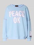 miss goodlife Oversized Sweatshirt mit Statement-Print Modell 'Peace O...