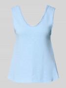 American Vintage Tanktop mit U-Ausschnitt Modell 'SONOMA' in Hellblau,...
