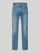 Levi's® Slim Tapered Jeans im Used-Look Modell '512' in Jeansblau, Grö...