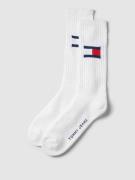 Tommy Hilfiger Socken mit Label-Detail im 2er-Pack in Weiss, Größe 43/...