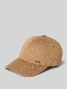 BOSS Basecap mit Strukturmuster in Beige, Größe 1