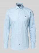 Tommy Hilfiger Tailored Slim Fit Businesshemd aus reiner Baumwoll-Pope...