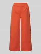 ICHI Wide Fit Stoffhose mit Viskose-Anteil Modell 'Kate' in Orange, Gr...