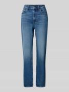 Calvin Klein Jeans Straight Fit Jeans mit Logo-Patch Modell 'Mom' in H...