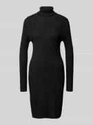 QS Longsleeve in Strick-Optik in BLACK, Größe S