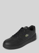 Lacoste Sneaker mit Logo-Patch in Black, Größe 41