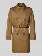 MCNEAL Mantel mit Kentkragen in Sand, Größe L