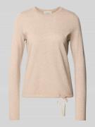 Christian Berg Woman Strickpullover in Ripp-Optik mit Rundhalsausschni...