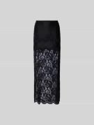 Rabanne Maxirock mit Viskose-Anteil in Black, Größe L/XL