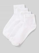 s.Oliver RED LABEL Socken aus Baumwoll-Mix im 4er-Pack in Weiss, Größe...