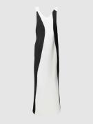 Calvin Klein Womenswear Abendkleid im Colour-Blocking-Design in Weiss,...