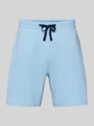 Christian Berg Men Shorts mit elastischem Bund in Bleu, Größe L